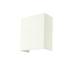 Lampe murale ALICE Beige - Blanc crème - 21 x 24 x 10 cm