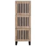 Highboard DE5951 Braun - Massivholz - 34 x 110 x 40 cm