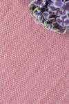 Kurzflorteppich Rainbow Kelim Pink - Naturfaser - Textil - 200 x 1 x 290 cm