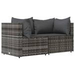 Ecksofa 3029629-4 (2er Set) Anthrazit - Grau