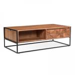 Couchtisch Letels Braun - Massivholz - 60 x 40 x 120 cm