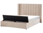 Doppelbett NOYERS Beige - Breite: 190 cm