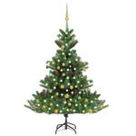 Sapin de noël artificiel Bronze - Doré - Vert - 96 x 120 x 96 cm