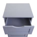 Commode B65 Gris - Bois manufacturé - 30 x 80 x 26 cm