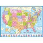 Karte Teile der 1000 Puzzle USA