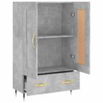 Highboard DE1504 Steingrau