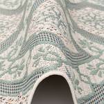 In & Outdoor Teppich Mundo Fliesenoptik Blau - Textil - 80 x 1 x 150 cm