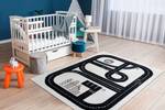 Tapis Fun Track Pour Enfants Ru 140 x 190 cm