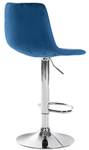 Tabouret de bar Divo Lot de 2 Bleu