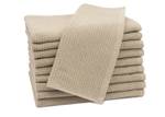 Gästehandtücher 00000471 10er-Set Braun - Textil - 30 x 1 x 50 cm