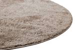 Hochflorteppich Fanny Beige - Sandbraun - 120 x 120 cm