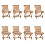 Gartenstuhl (8er Set) 3016491-4 Beige