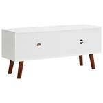 TV-Schrank D517 Braun - Massivholz - 35 x 50 x 110 cm