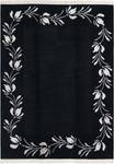 Tapis Darya CCLXX Noir - Textile - 150 x 1 x 206 cm