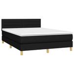 Boxspringbett 3017288-15 Schwarz - Tiefe: 203 cm