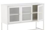 Vitrine MALLA SC120 2D Blanc - Métal - 120 x 80 x 40 cm