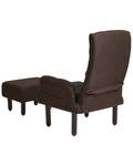 Fauteuil OLAND Marron - Marron foncé