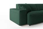 Sofa RANI 3-Sitzer Cord Smaragdgrün