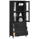 Highboard DE2641 Schwarz