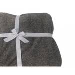 2 plaids couverture douceur intense gris Gris - Textile - 170 x 1 x 130 cm