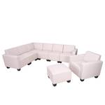 Couch-Garnitur Lyon 6-2 Beige - Kunstleder - 288 x 76 x 216 cm