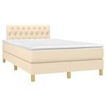 Boxspringbett 3017288-22 Weiß - Holzwerkstoff - Massivholz - Holzart/Dekor - 123 x 88 x 193 cm