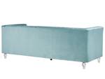 3-Sitzer Sofa ARVIKA Blau - Hellblau - Durchscheinend