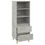 Highboard DE2768 Steingrau