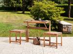 Banc TUENNO Marron - Bois massif - 54 x 80 x 182 cm