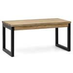 Table Basse relevable 50x100 x52 NG-EV Noir - Bois massif - Bois/Imitation - 100 x 62 x 50 cm