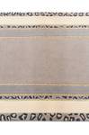 Tapis de passage Darya CCCXXVIII Gris - Textile - 81 x 1 x 302 cm