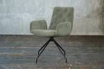 Chaise NEW CHARME pivotante Cordon Vert