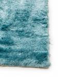 Tapis à poils longs Francis Turquoise - Textile - 80 x 1 x 150 cm