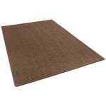 Hochflor Langflor Teppich Cottage Dunkelbraun - 100 x 200 cm