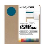 Topper Spannbettlaken Jersey Elasthan Petrol - Breite: 120 cm