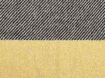 Couverture LAPU Gris - Jaune - Fibres naturelles - 125 x 1 x 150 cm