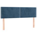 Boxspringbett 3017268-5 Dunkelblau - 144 x 203 cm