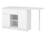 Îlot central TUNORI Blanc - Bois manufacturé - 70 x 90 x 169 cm