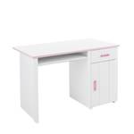 Bureau Biotiful Décor blanc et rose