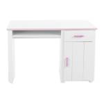 Bureau Biotiful Décor blanc et rose