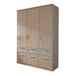 Armoire à portes battantes Bochum-Extra Imitation hêtre naturel / Verre dépoli Bochum 91 cm 2