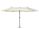 Parasol double SIBILLA Beige - Crème