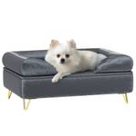 Hundesofa D04-280V00GY Grau - Textil - 54 x 34 x 76 cm