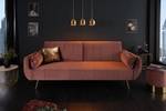 Schlafsofa DIVANI Gold - Hellrosa