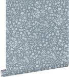 Tapete Blumen 7470 Blau