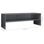 TV-Schrank 297718 Hochglanz Grau