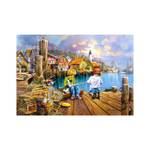 Puzzle Am Dock 1000 Teile Papier - 25 x 5 x 35 cm