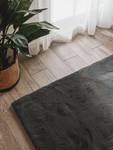 Tapis de fourrure Dave Anthracite