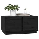 Couchtisch D266 Schwarz - Massivholz - 50 x 40 x 80 cm