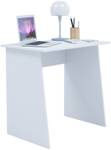 Bureau Table d'ordinateur Masola Mini Blanc - Largeur : 80 cm